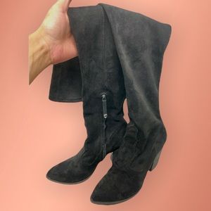 Dolce Vita Rhea Suede over the Knee High Boot - Women's 8.5